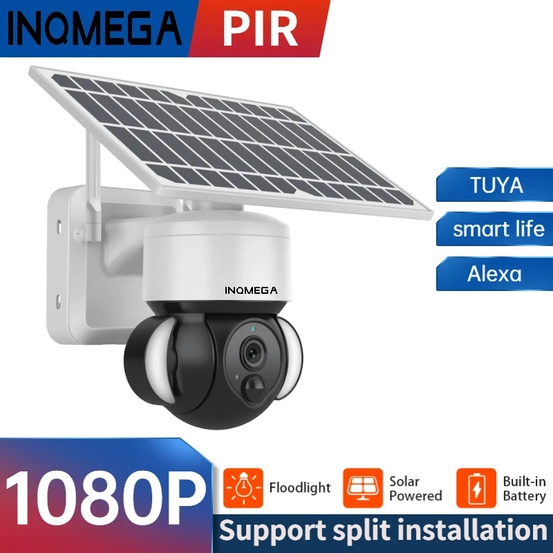 Камера видеонаблюдения INQMEGA Smart Life на солнечной батарее с Wi-Fi, 1080P
Камера видеонаблюдения INQMEGA Smart Life на солнечной батарее с Wi-Fi, 1080P