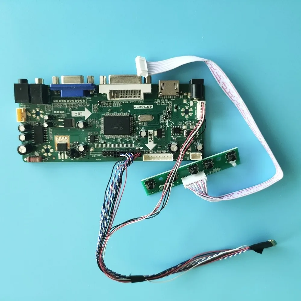 Комплект для HB140WX1 101 плата контроллера VGA HDMI Совместимость 2019 драйвер 1366X768 BOE