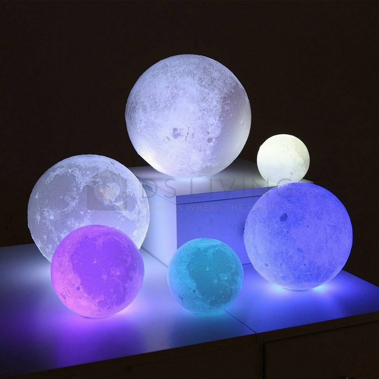 16 Colour Moon Galaxy Lamp USB Night Light Kids Dimmable LED 3D Remote Control
16 Colour Moon Galaxy Lamp USB Night Light Kids Dimmable LED 3D Remote Control