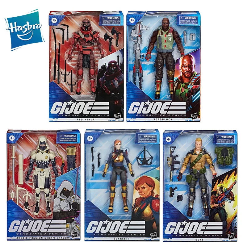 15CM Hasbro Marvel G.i. Joe Roadblock Scarlett Storm Shadow Duke Red Ninja Anime Action Figure Model Collect Toys Birthday Gift
15CM Hasbro Marvel G.i. Joe Roadblock Scarlett Storm Shadow Duke Red Ninja Anime Action Figure Model Collect Toys Birthday Gift