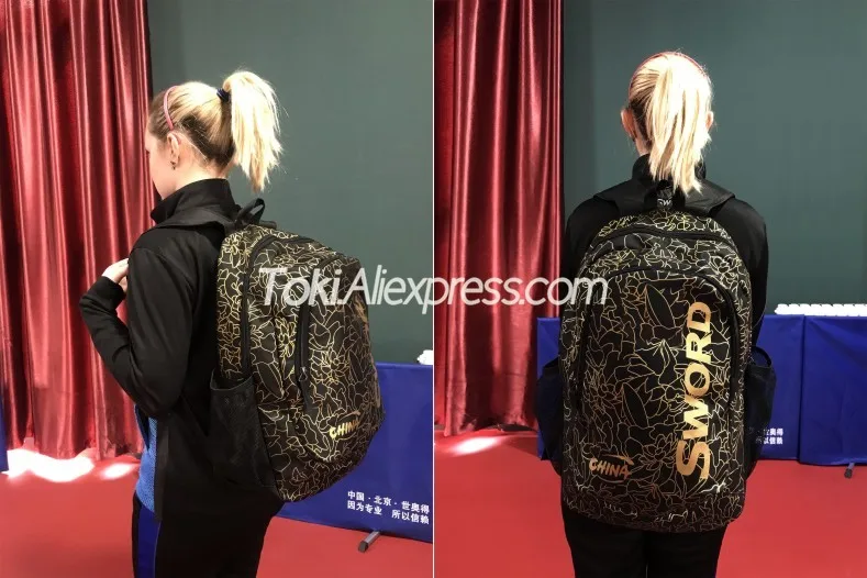 SWORD Table Tennis Bag for Provincial Team Backpack Table Tennis Backpacks Rucksack Shoulders Bag Knapsack 
SWORD Table Tennis Bag for Provincial Team Backpack Table Tennis Backpacks Rucksack Shoulders Bag Knapsack