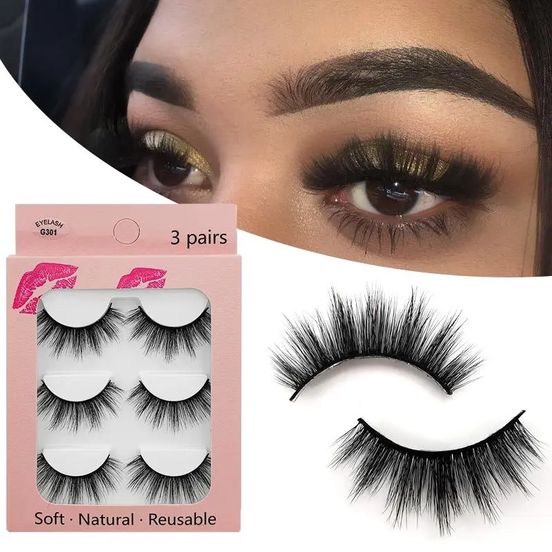 3 Pairs 3d Imitation Mink False Eyelashes Natural Thick Eyelashes Eyelash Extension Supplies False Eyelashes Wholesale
3 Pairs 3d Imitation Mink False Eyelashes Natural Thick Eyelashes Eyelash Extension Supplies False Eyelashes Wholesale