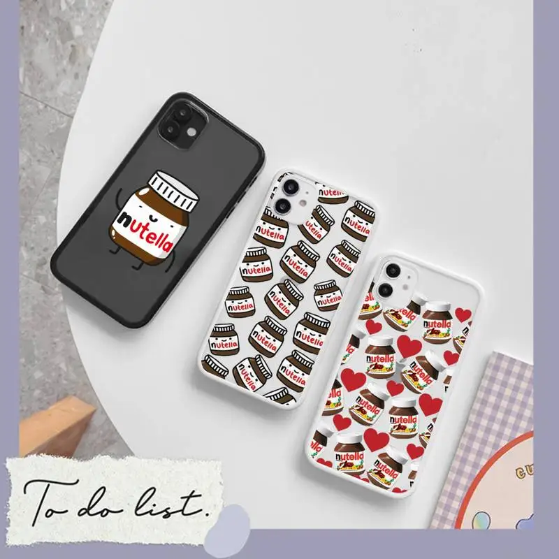 Delicious food nutella Chocolate Phone Case matte transparent For iphone 7 8 11 12 plus mini x xs xr pro max cover
Delicious food nutella Chocolate Phone Case matte transparent For iphone 7 8 11 12 plus mini x xs xr pro max cover