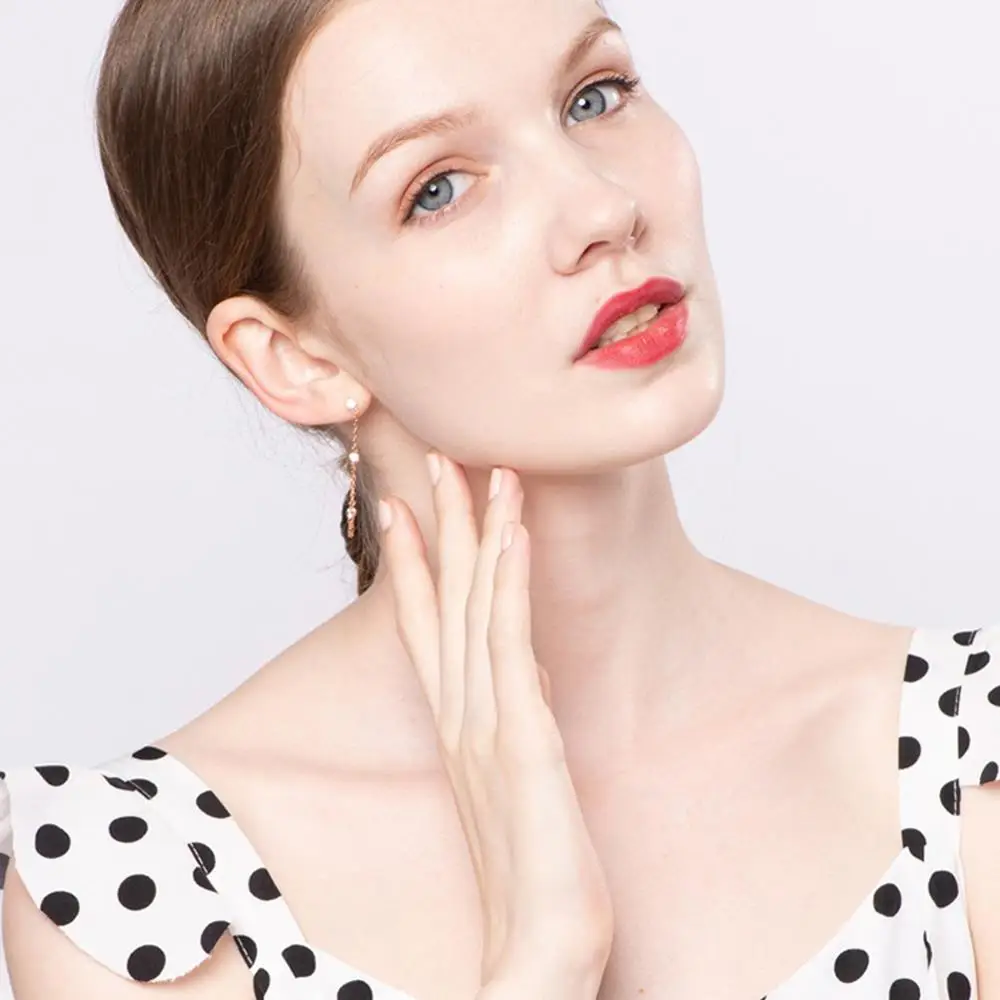 925 Sterling Silver Jewel Female Gold Tassel Drop Earrings for Women 2019 Statement Accessories Party Christmas Birthday Gifts
925 Sterling Silver Jewel Female Gold Tassel Drop Earrings for Women 2019 Statement Accessories Party Christmas Birthday Gifts