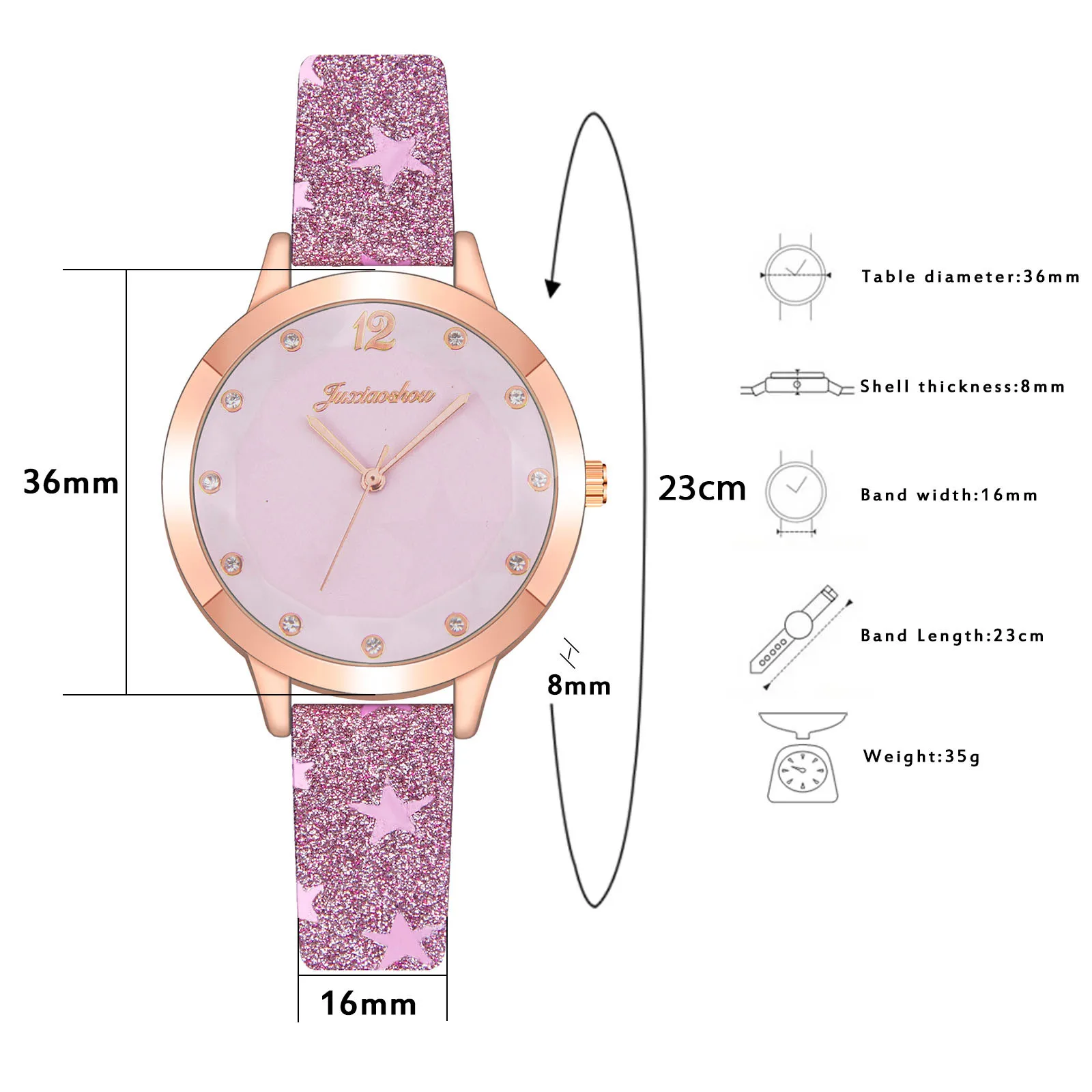 2021 Bowake Ladies Quartz Watch Leather Strap Rotating Watch women watches luxury Star pattern F5
2021 Bowake Ladies Quartz Watch Leather Strap Rotating Watch women watches luxury Star pattern F5