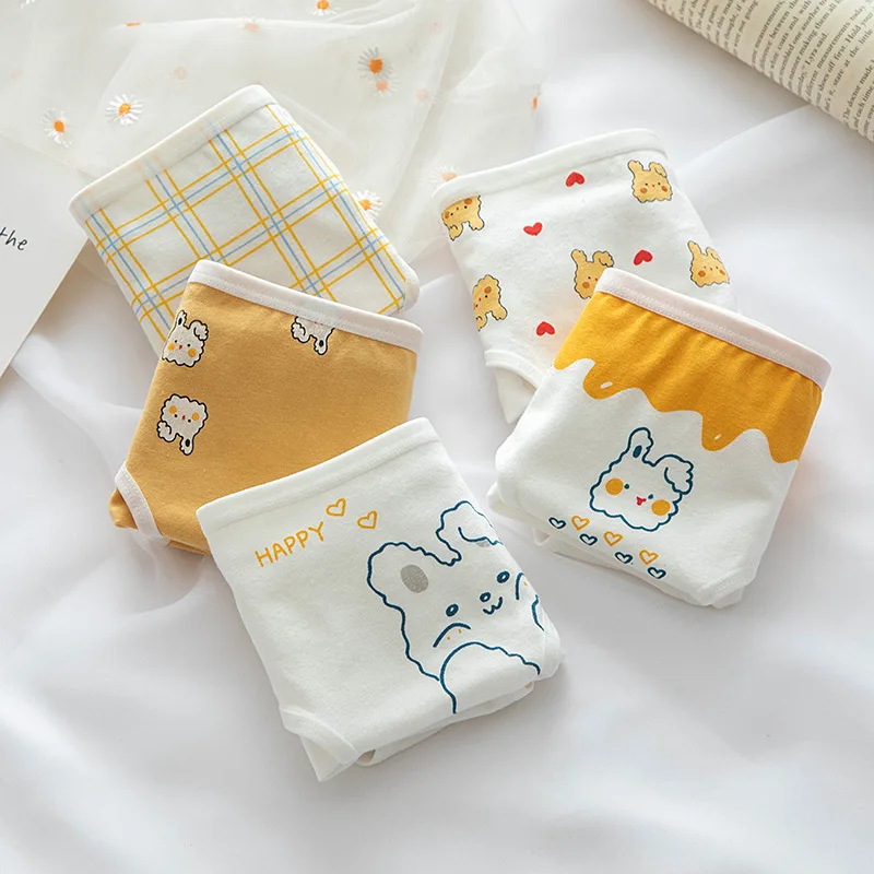 Cute Yellow Rabbit Panties Briefs Kawaii Cartton Underpants Culotte Fille Women's Cotton Panties Bragas Algodón Mujer
Cute Yellow Rabbit Panties Briefs Kawaii Cartton Underpants Culotte Fille Women's Cotton Panties Bragas Algodón Mujer