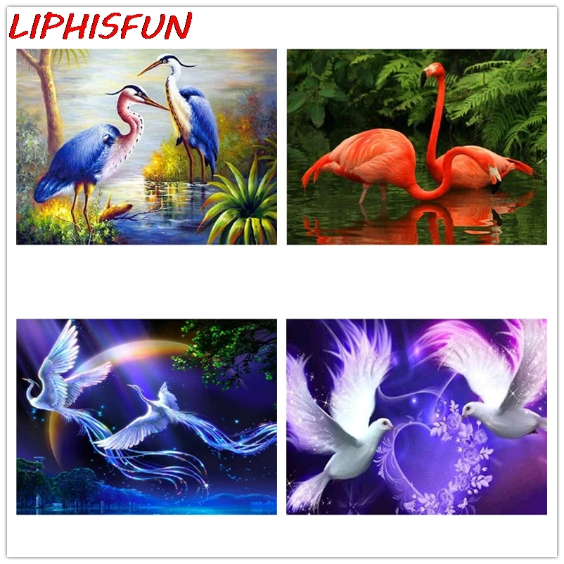 DIY 5D Diamond Painting Birds Pigeon Flamingo Cross Stitch Diamond Embroidery Full Rhinestones Paintings Christmas Decoration
DIY 5D Diamond Painting Birds Pigeon Flamingo Cross Stitch Diamond Embroidery Full Rhinestones Paintings Christmas Decoration