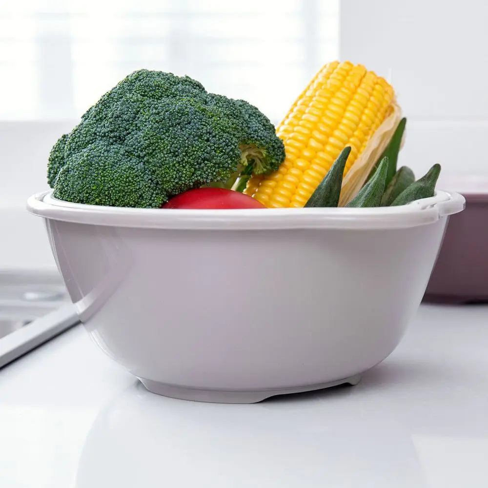 Удобная двухслойная кухонная утварь, 6 шт., составная корзина для овощей, корзина для фруктов
Удобная двухслойная кухонная утварь, 6 шт., составная корзина для овощей, корзина для фруктов