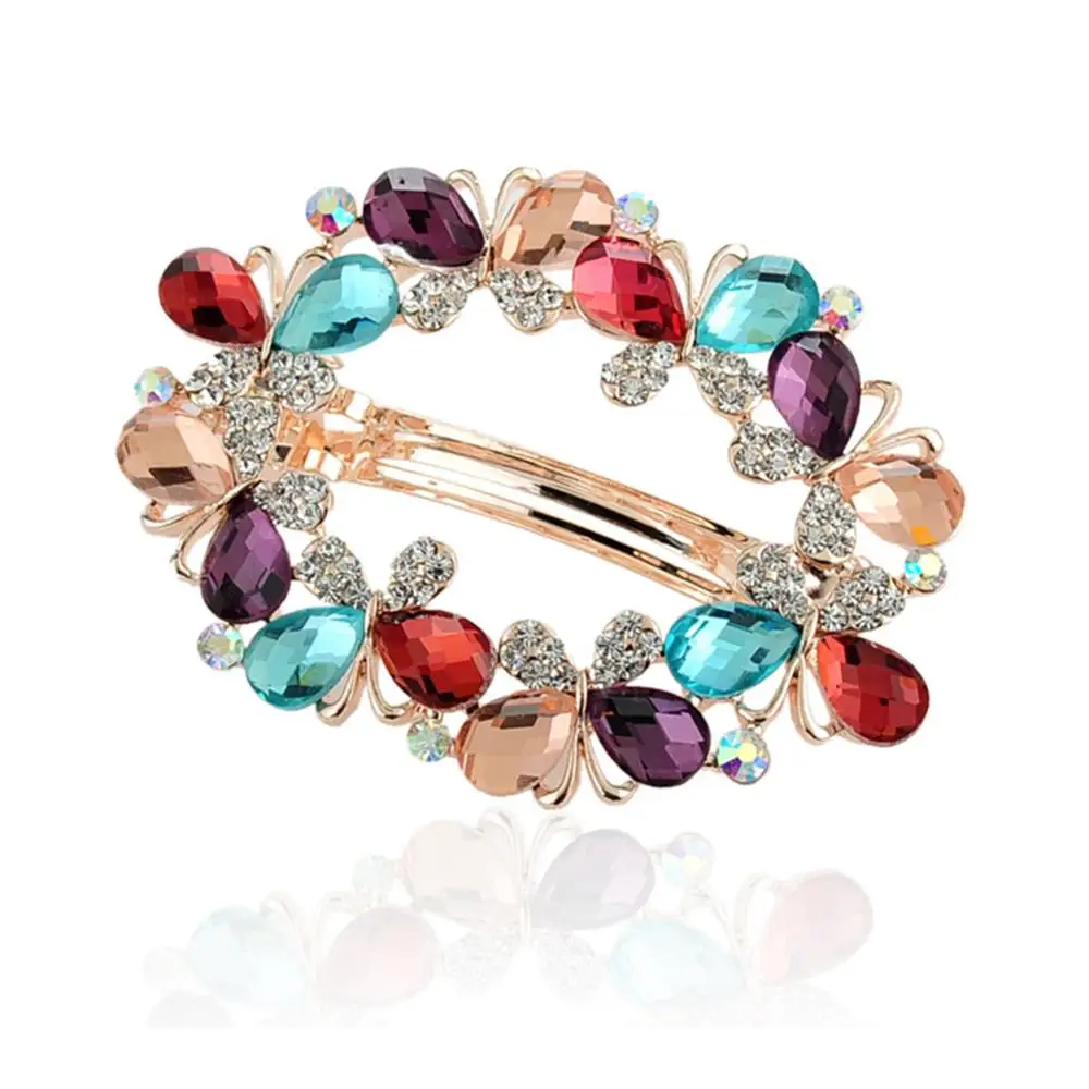 Xiwstar Bridal Hair Jewelry Austria Rhinestone Crystal Hair Barrette for Women Clips Hair Hairpins
Xiwstar Bridal Hair Jewelry Austria Rhinestone Crystal Hair Barrette for Women Clips Hair Hairpins
