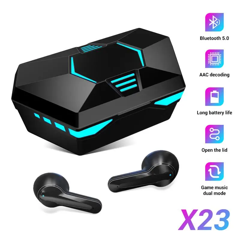 Беспроводные наушники Bluetooth 5,1 с микрофоном, Hi-Fi стерео наушники с низкой задержкой и сенсорным управлением, игровые наушники со светодиодны...
Беспроводные наушники Bluetooth 5,1 с микрофоном, Hi-Fi стерео наушники с низкой задержкой и сенсорным управлением, игровые наушники со светодиодны...