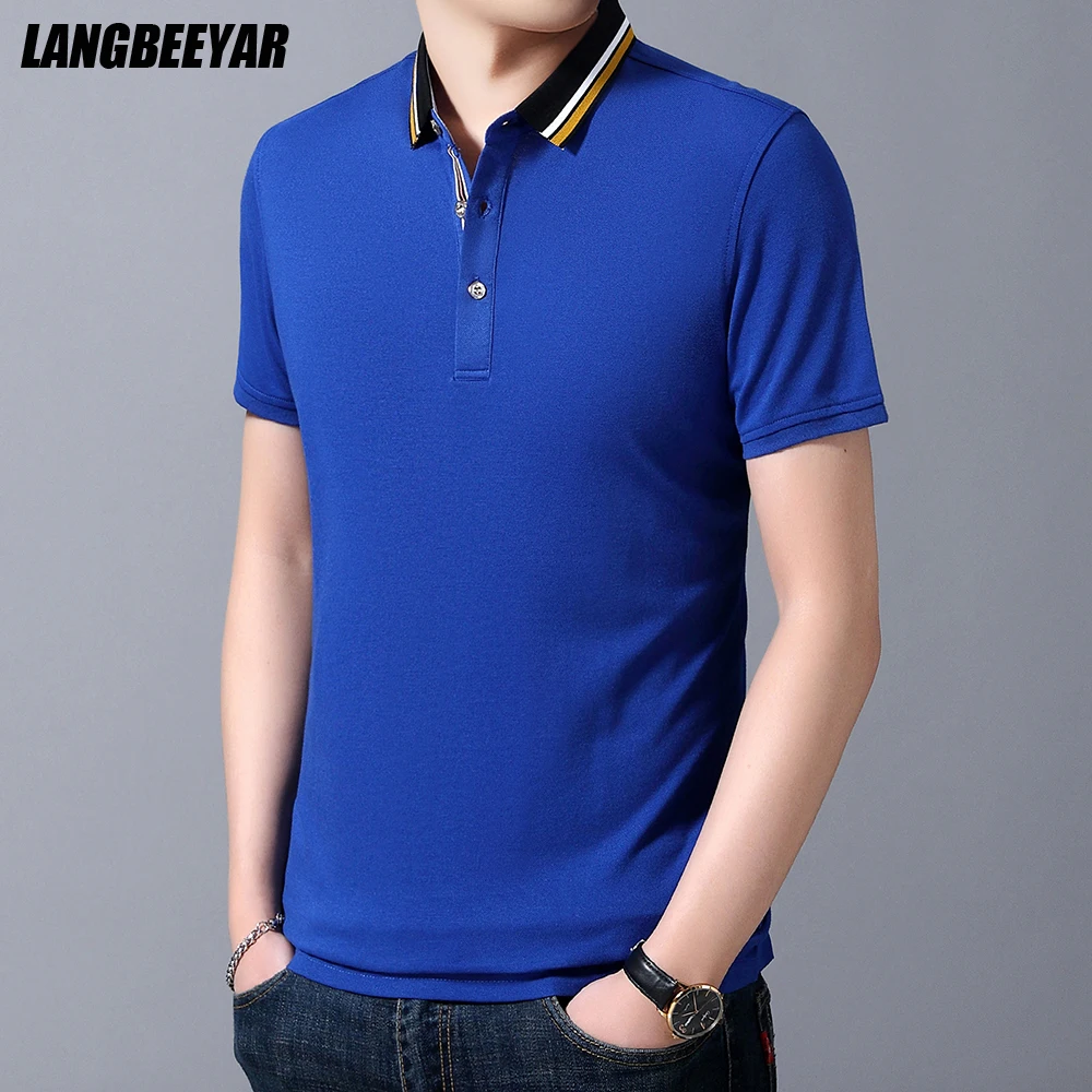 Top Grade New Summer Designer Brand Plain Solid Color Man Stretch Polo Shirt Short Sleeve Casual Tops Korean Fashion Clothing
Top Grade New Summer Designer Brand Plain Solid Color Man Stretch Polo Shirt Short Sleeve Casual Tops Korean Fashion Clothing