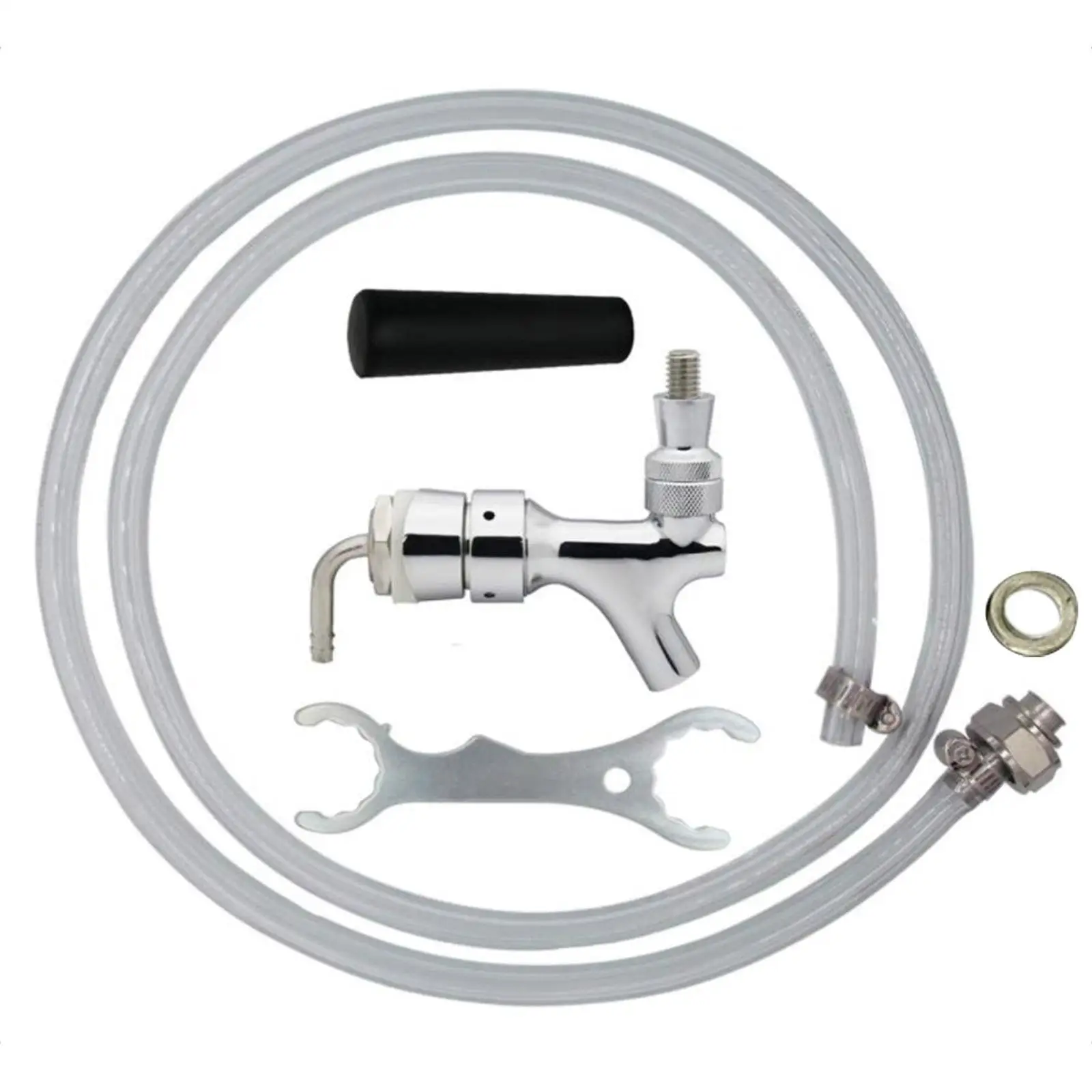 Портативная Пивоваренная линия G5/8 для домашнего пивоварения 5 футов для обеденного бара 
Портативная Пивоваренная линия G5/8 для домашнего пивоварения 5 футов для обеденного бара