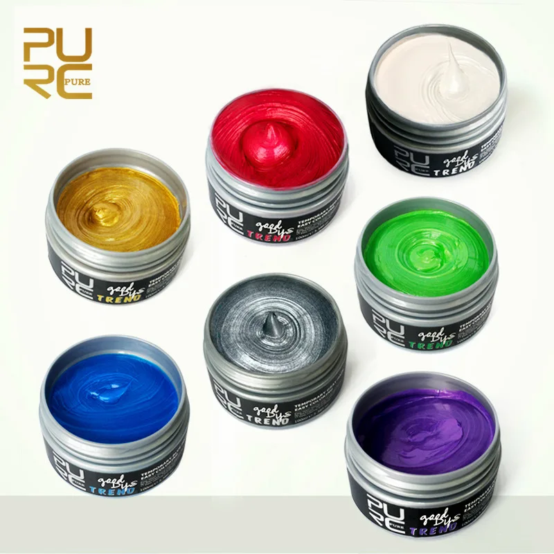 7 color disposable hair cream 
7 color disposable hair cream
