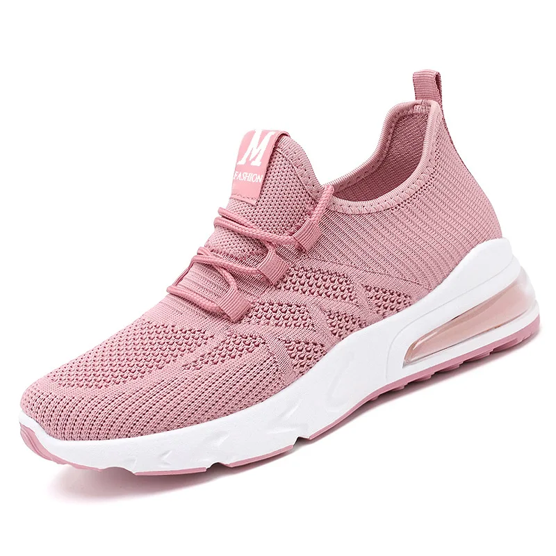 Running Shoes Lightweight Women's Sports Shoes Breathable Lace-Up Brand Women's Shoes Air Cushion Training Shoes Pink Sneakers
Running Shoes Lightweight Women's Sports Shoes Breathable Lace-Up Brand Women's Shoes Air Cushion Training Shoes Pink Sneakers