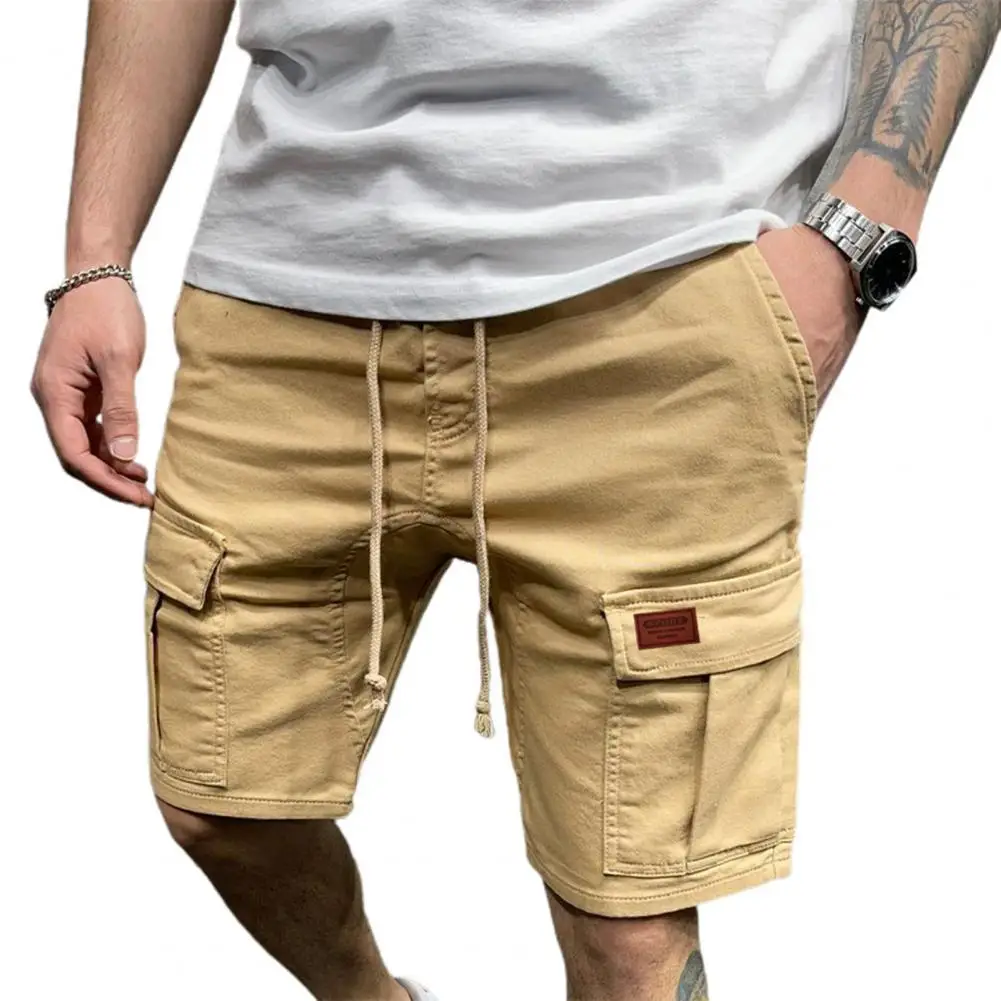 Men Summer Cargo Shorts Men's Shorts Knee Length Short Pants Straight Wide Leg MultiPockets Cargo Shorts Streetwear for Training
Men Summer Cargo Shorts Men's Shorts Knee Length Short Pants Straight Wide Leg MultiPockets Cargo Shorts Streetwear for Training