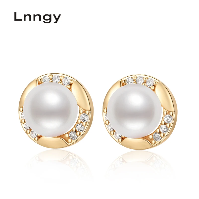 Lnngy 14K Gold Filled Stud Earrings 6.5-7mm Natural Freshwater Pearl Stud Earrings Women Anniversary Earrings Fine Jewelry Gifts
Lnngy 14K Gold Filled Stud Earrings 6.5-7mm Natural Freshwater Pearl Stud Earrings Women Anniversary Earrings Fine Jewelry Gifts