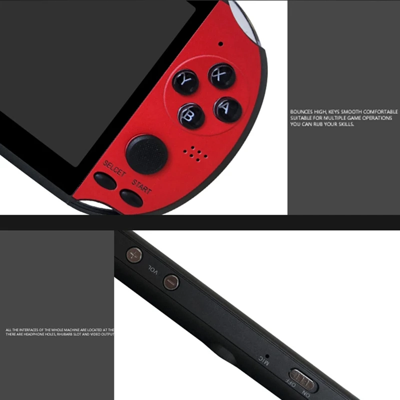 Powkiddy X12Pro 5.1 Inch Handheld Game Console HD Color LCD Screen 3000+Games Kid Video Retro Portable Handheld Game
Powkiddy X12Pro 5.1 Inch Handheld Game Console HD Color LCD Screen 3000+Games Kid Video Retro Portable Handheld Game