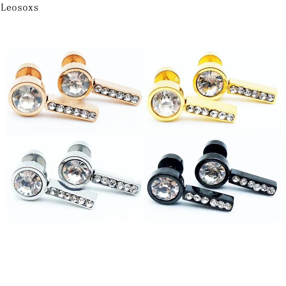 Leosoxs 1 Pcs Fashion New Geometric Round Earrings Wild Korean Titanium Steel Earrings Female Temperament Earrings
Leosoxs 1 Pcs Fashion New Geometric Round Earrings Wild Korean Titanium Steel Earrings Female Temperament Earrings