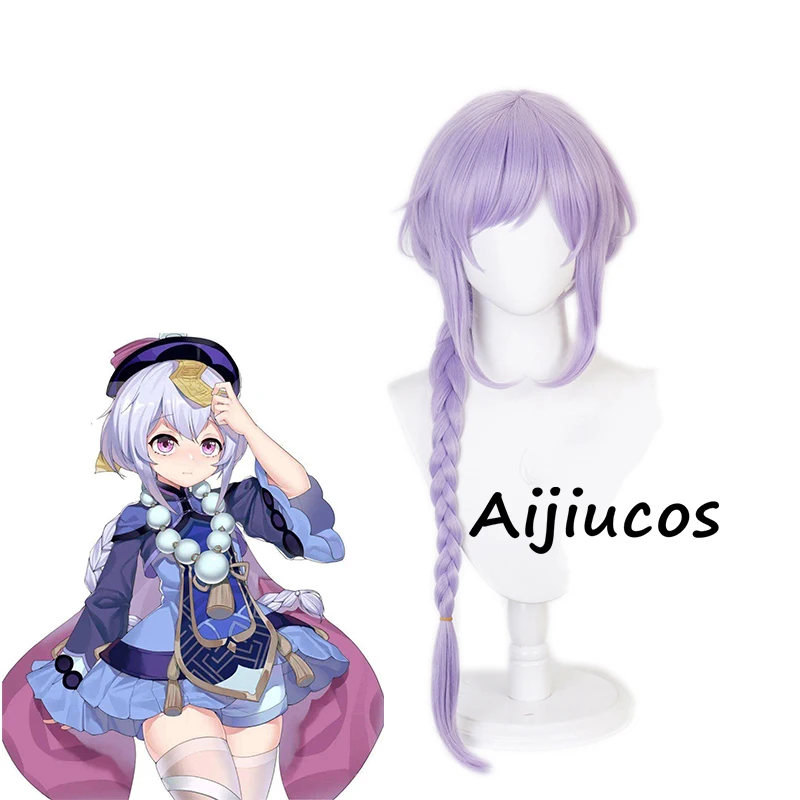 Парик для косплея Game Genshin Impact Qiqi, аксессуары для костюмированной вечеринки на Хэллоуин
Парик для косплея Game Genshin Impact Qiqi, аксессуары для костюмированной вечеринки на Хэллоуин