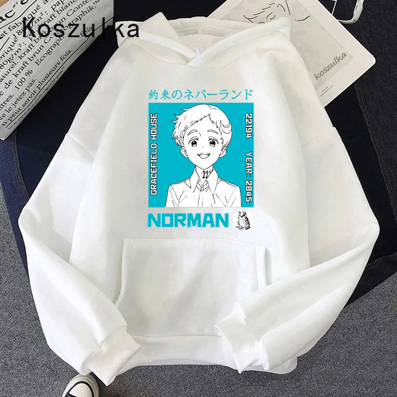 The Promised Neverland - Norman Hoodies 7 Color Sweatshirt Harajuku Japanese Anime Hoodies Streetwear Emma Ray Graphic Hooded
The Promised Neverland - Norman Hoodies 7 Color Sweatshirt Harajuku Japanese Anime Hoodies Streetwear Emma Ray Graphic Hooded