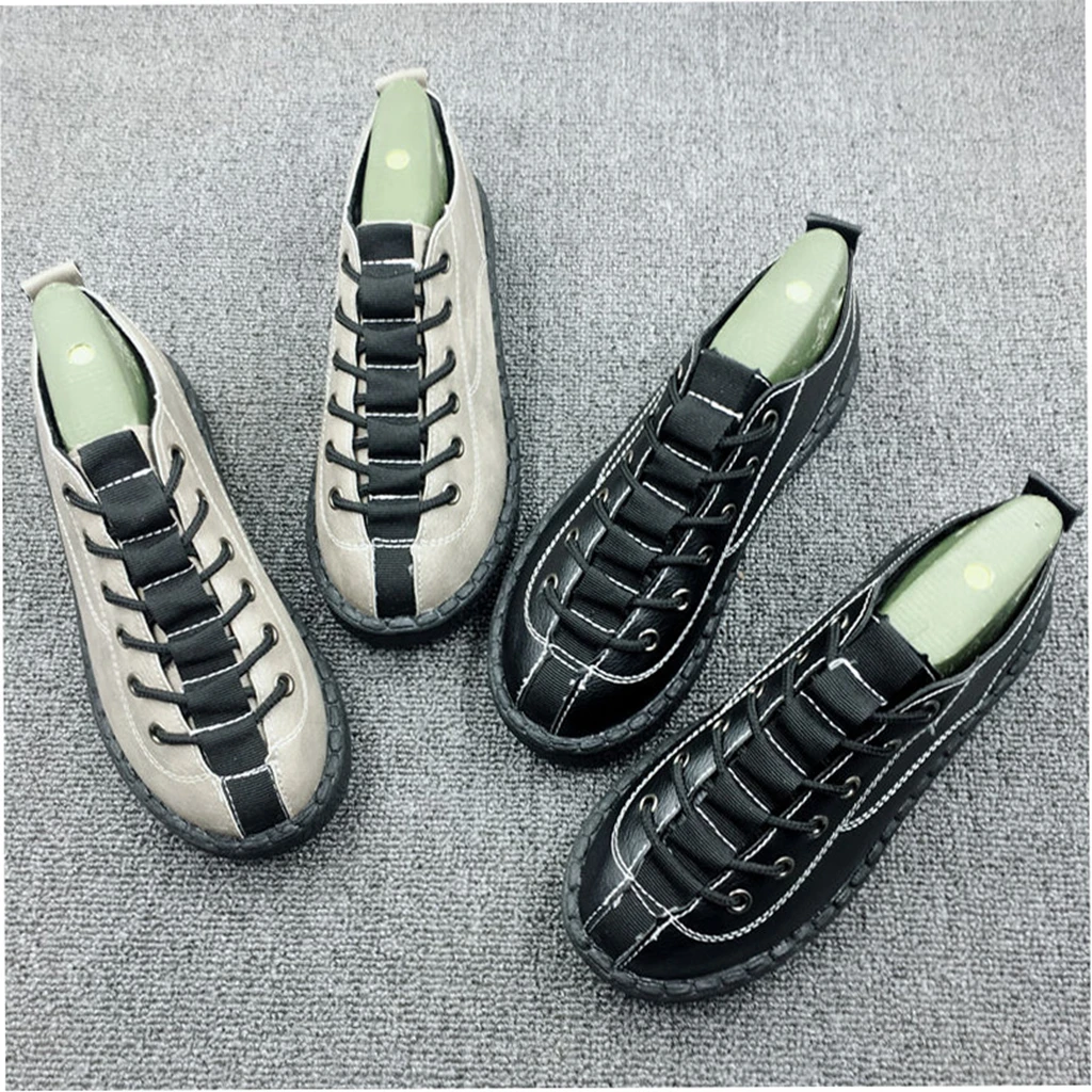 2021 Autumn New Casual Shoes Female Retro Flat-Bottomed Student Old Shoes Female Shoes Spring Tenis Aesthetic Soulier Femme 
2021 Autumn New Casual Shoes Female Retro Flat-Bottomed Student Old Shoes Female Shoes Spring Tenis Aesthetic Soulier Femme