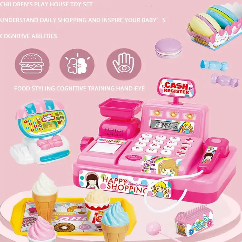 Popular New Multifunction Simulation Cash Register Toy Household Appliance Series Children's Play House Electric Light And Music
Popular New Multifunction Simulation Cash Register Toy Household Appliance Series Children's Play House Electric Light And Music