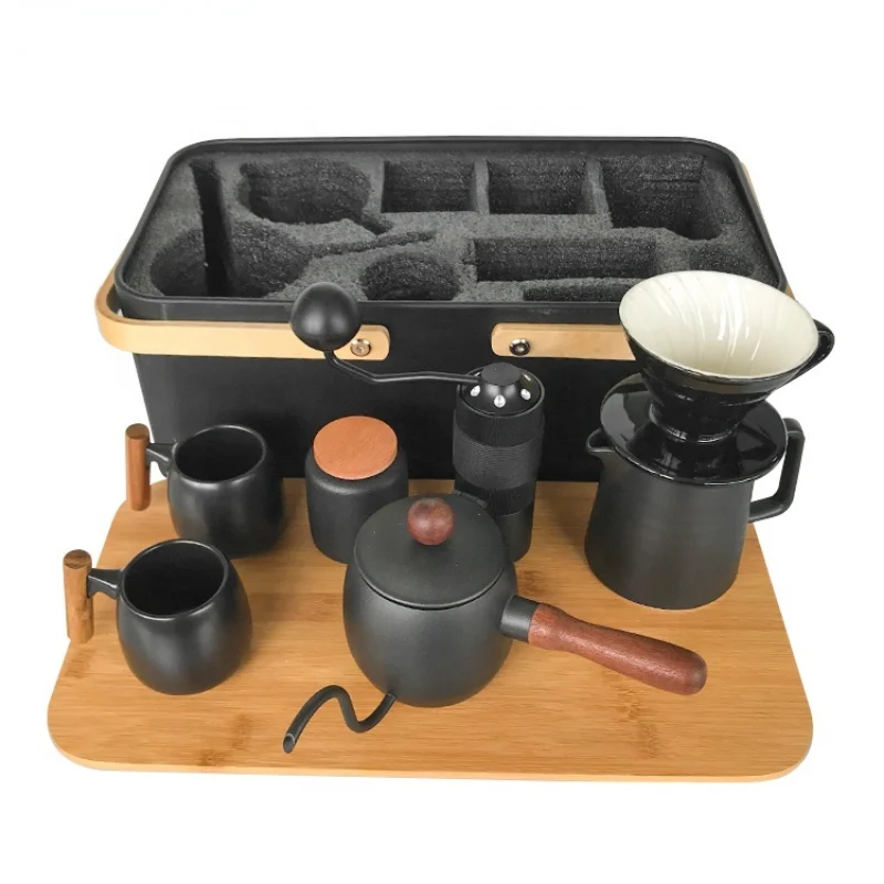 Good saling Exquisite Hand Brew Coffee or tea Tools Hand-made Brew V60 Dripper Coffee Gift Set
Good saling Exquisite Hand Brew Coffee or tea Tools Hand-made Brew V60 Dripper Coffee Gift Set