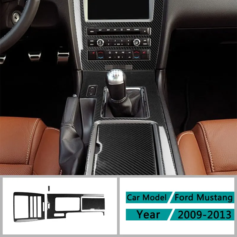 Carbon Fiber Car Accessories Interior Central Control Panel Decals Modification Cover Trim Stickers For Ford Mustang 2009-2013
Carbon Fiber Car Accessories Interior Central Control Panel Decals Modification Cover Trim Stickers For Ford Mustang 2009-2013