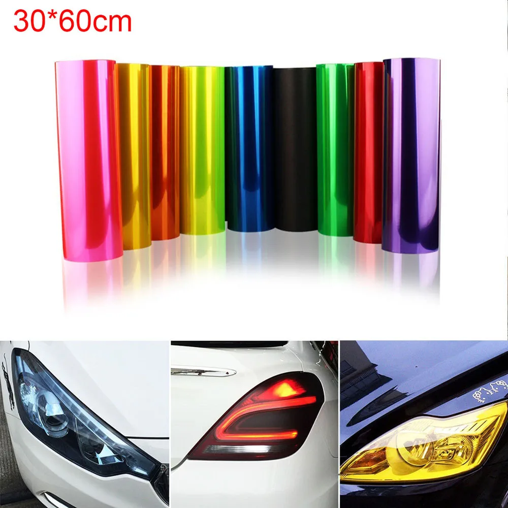 30x60cm Car Lights Taillights Color Light Translucent Film Waterproof Vinyl Foil Auto Car Modeling Car Accessories
30x60cm Car Lights Taillights Color Light Translucent Film Waterproof Vinyl Foil Auto Car Modeling Car Accessories