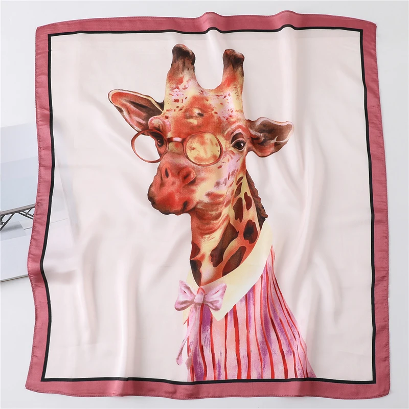 Lady Zijde Haar Sjaal Leuke Animal Print Vierkante Vrouwen Office Neck Sjaals Bandana Sjaals En Wraps Halsdoek 2020 Nieuwe
Lady Zijde Haar Sjaal Leuke Animal Print Vierkante Vrouwen Office Neck Sjaals Bandana Sjaals En Wraps Halsdoek 2020 Nieuwe