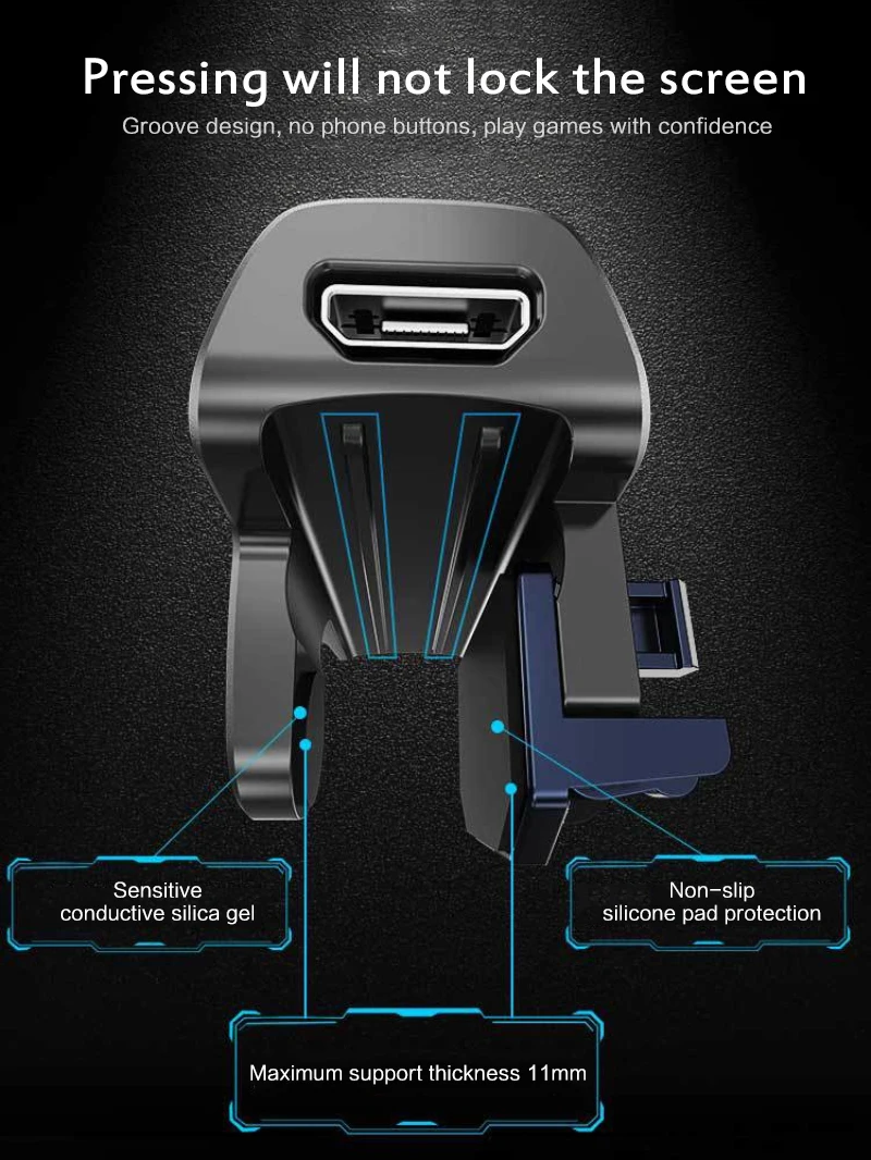 AK03 2 In 1 Phone Radiator With RGB Light Phone Cooling Fan Gaming Controller Joystick For PUBG Gamepad Grip L1R1 Triggers
AK03 2 In 1 Phone Radiator With RGB Light Phone Cooling Fan Gaming Controller Joystick For PUBG Gamepad Grip L1R1 Triggers