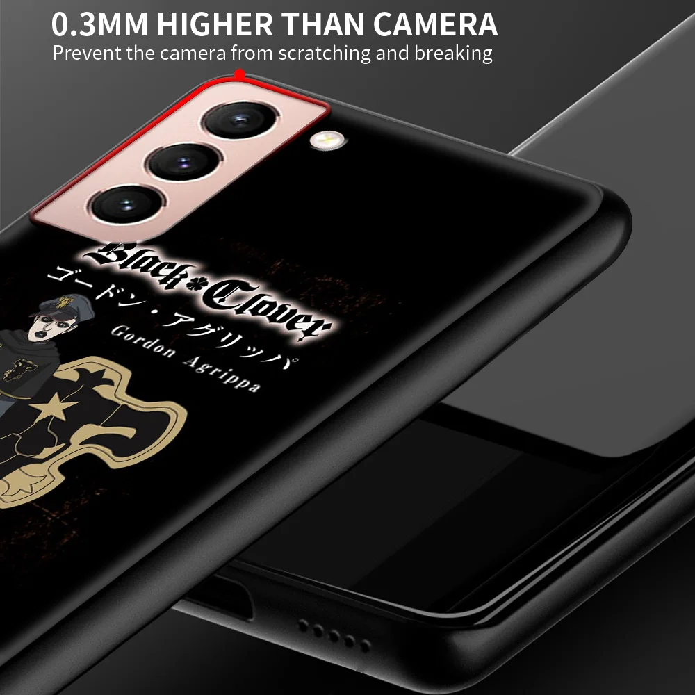 Silicone Phone Case For Samsung Galaxy S20 FE S21 Ultra 5G S8 S9 S10 Plus Black Clover Anime Bumper Shell Cover Coque Fundas
Silicone Phone Case For Samsung Galaxy S20 FE S21 Ultra 5G S8 S9 S10 Plus Black Clover Anime Bumper Shell Cover Coque Fundas