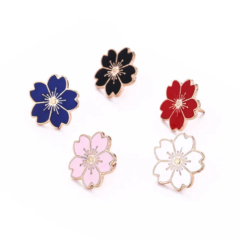 Japanese Style Pins Cartoon Colorful Cherry Blossoms Brooches Kawaii Flower Enamel Pin Metal Fashion Accessories Lapel Badges
Japanese Style Pins Cartoon Colorful Cherry Blossoms Brooches Kawaii Flower Enamel Pin Metal Fashion Accessories Lapel Badges