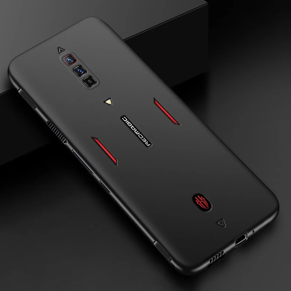 Чехол для Red Magic 6 тонкий мягкий матовый ударопрочный чехол из ТПУ ZTE Nubia Magic6 S Pro -