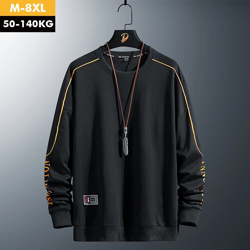 Men Crewneck Sweatshirt 2020 Spring Side Striped Japanese Streetwear Black Oversized Hoodie Men Sweatshirts Plus Size
Men Crewneck Sweatshirt 2020 Spring Side Striped Japanese Streetwear Black Oversized Hoodie Men Sweatshirts Plus Size