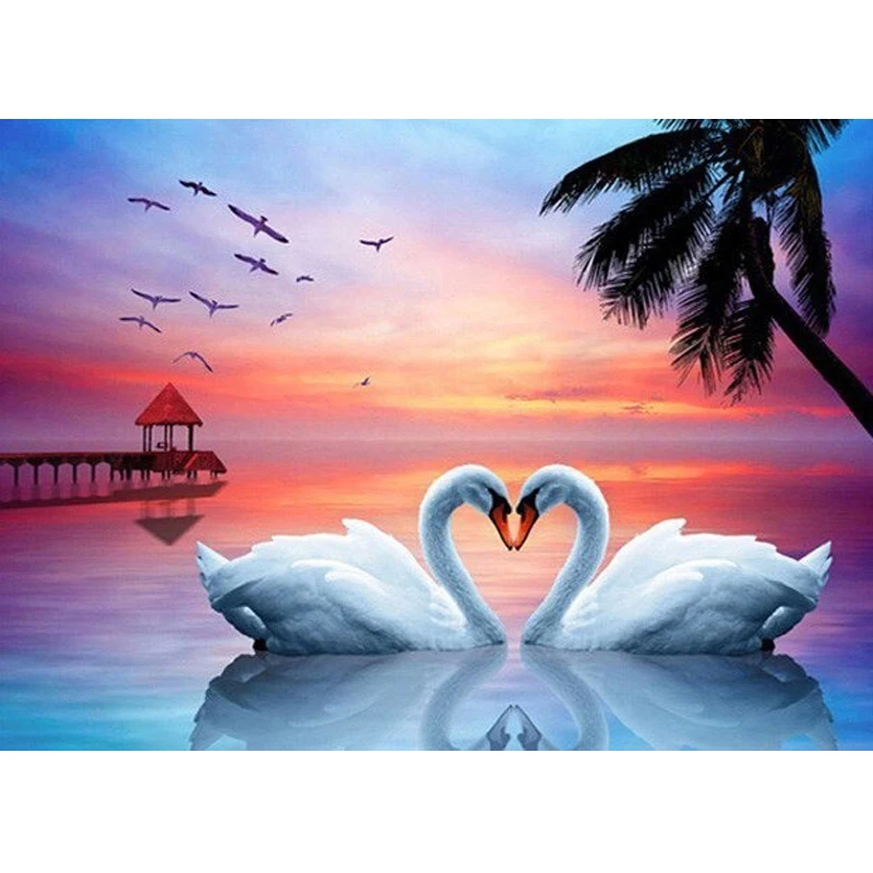 Swan Animal DIY Crystal 5D full plastic diamond painting embroidery machine glue cross stitch kit art 3Dmosaic square rhinestone
Swan Animal DIY Crystal 5D full plastic diamond painting embroidery machine glue cross stitch kit art 3Dmosaic square rhinestone
