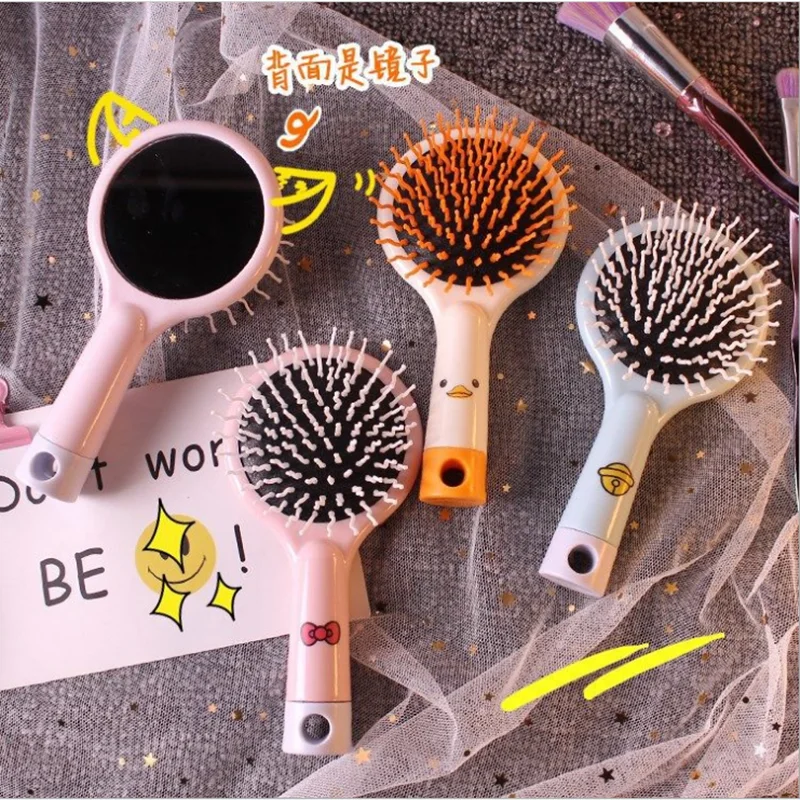 1pcs Comb Portable Massage Comb with Mirror Antistatic Travel Home Plastic Hair Makeup Model Care Tools
1pcs Comb Portable Massage Comb with Mirror Antistatic Travel Home Plastic Hair Makeup Model Care Tools