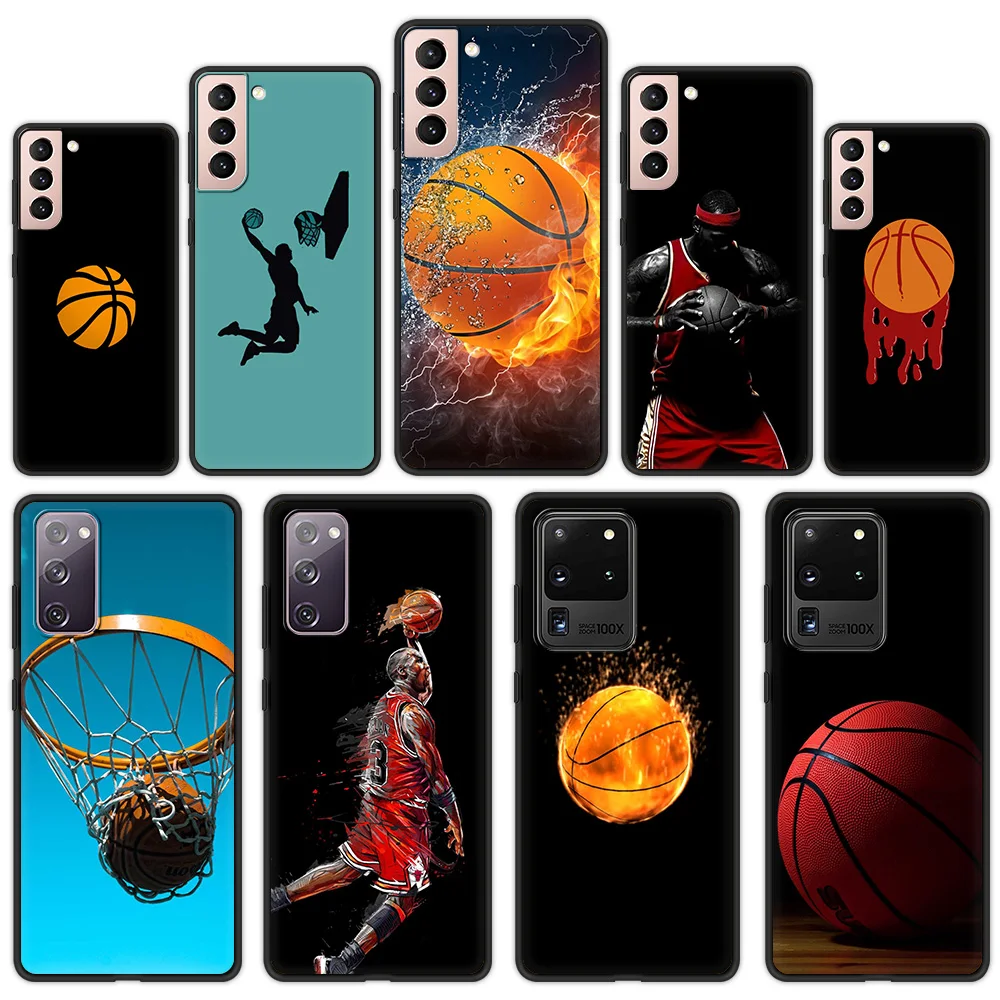 Basketball baske Cases For Samsung Galaxy S21 Ultra S20 FE S10 S9 Plus S10E S8 Soft Silicone Black Phone Case Cover Shell Capa
Basketball baske Cases For Samsung Galaxy S21 Ultra S20 FE S10 S9 Plus S10E S8 Soft Silicone Black Phone Case Cover Shell Capa