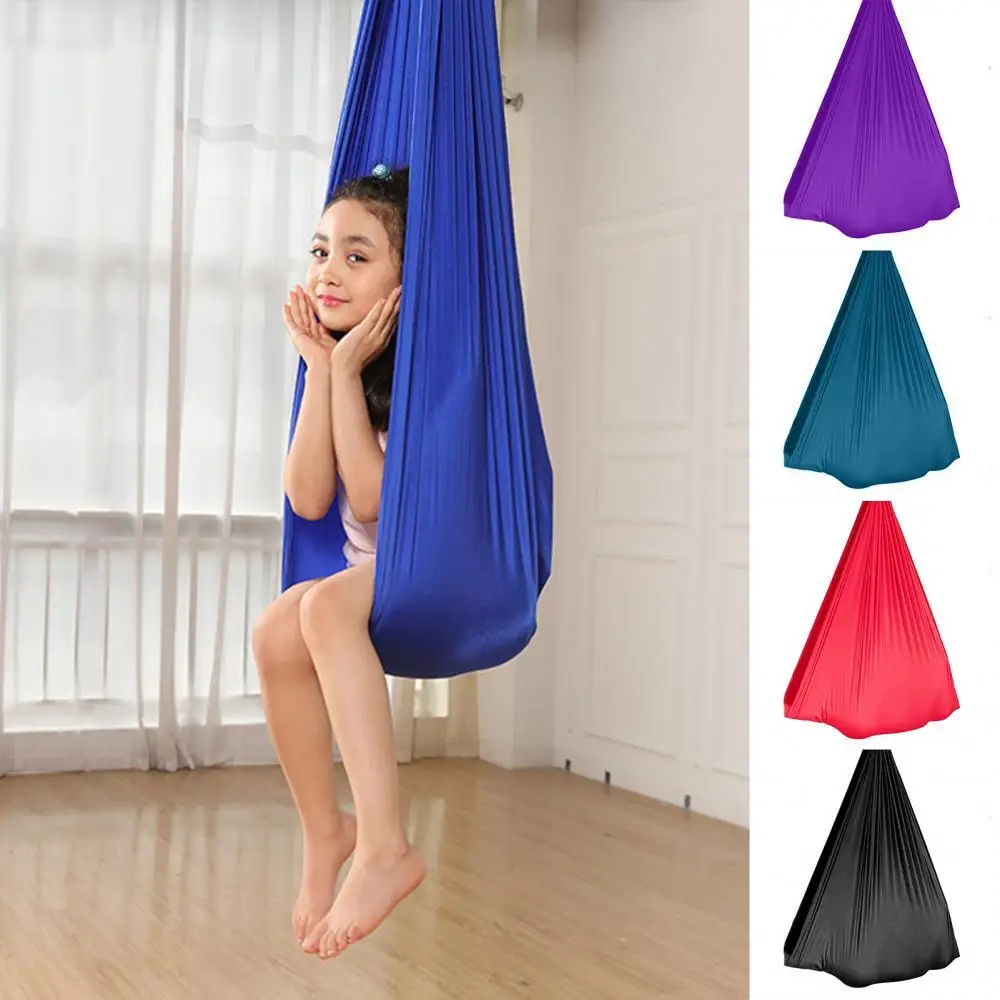 Hot Sales Outdoor Indoor Soft Nylon Elastic Swing Seat Hammock for Sensory Child Therapy
Hot Sales Outdoor Indoor Soft Nylon Elastic Swing Seat Hammock for Sensory Child Therapy