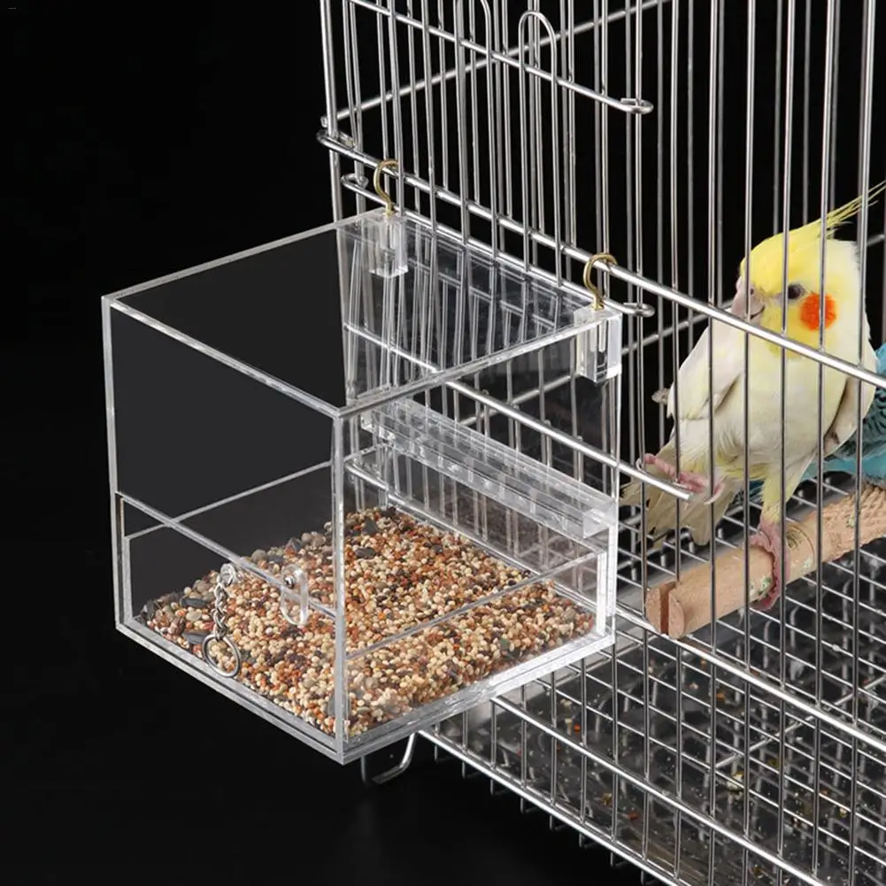 Automatic Bird Feeder Acrylic Automatic Parrot Feeders Seed Food Container Hanging Feeder Bird Cage Accessories
Automatic Bird Feeder Acrylic Automatic Parrot Feeders Seed Food Container Hanging Feeder Bird Cage Accessories