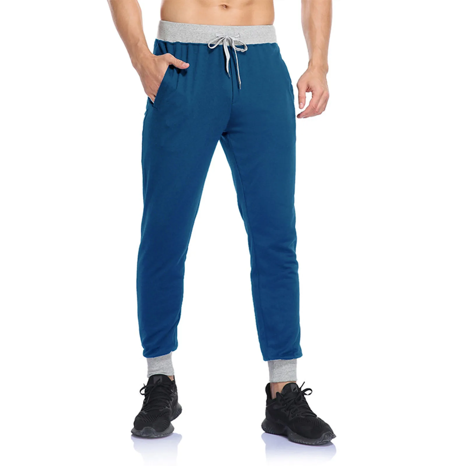 2021 Fashion Men's Sweatpants With Pockets Drawstring Waist Fitness Sport Pants For Men Sportwear Joggers Pencil Pants pantalon
2021 Fashion Men's Sweatpants With Pockets Drawstring Waist Fitness Sport Pants For Men Sportwear Joggers Pencil Pants pantalon