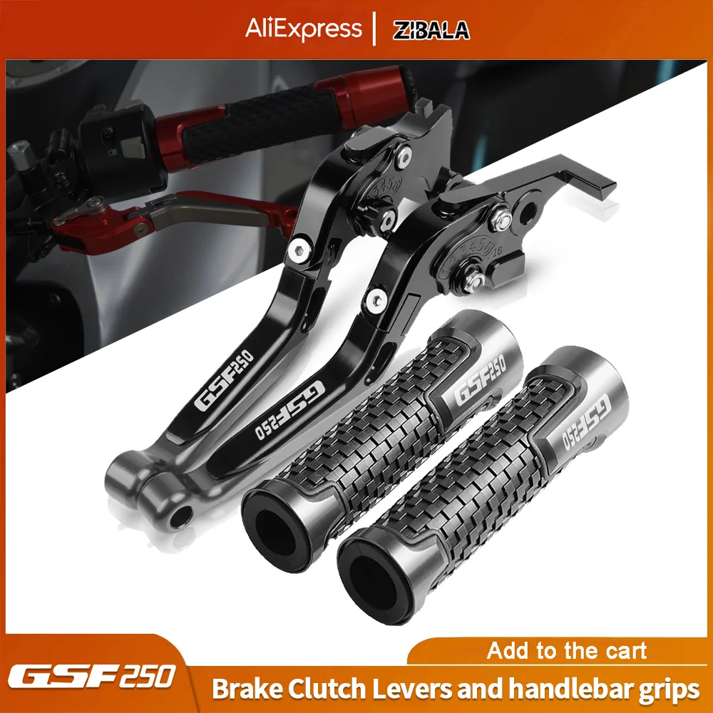 Motorcycle Accessories Folding Extendable Brake Clutch Levers and handlebar grips FOR Suzuki GSF250 GSF 250 BANDIT All YEARS
Motorcycle Accessories Folding Extendable Brake Clutch Levers and handlebar grips FOR Suzuki GSF250 GSF 250 BANDIT All YEARS