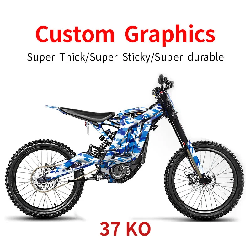 For SURRON Custom Stickers Light Bee X Electric Off-road Bike Dirtbike Decorative Self-adhesive Moisture-proof Thick SUR-RON
For SURRON Custom Stickers Light Bee X Electric Off-road Bike Dirtbike Decorative Self-adhesive Moisture-proof Thick SUR-RON