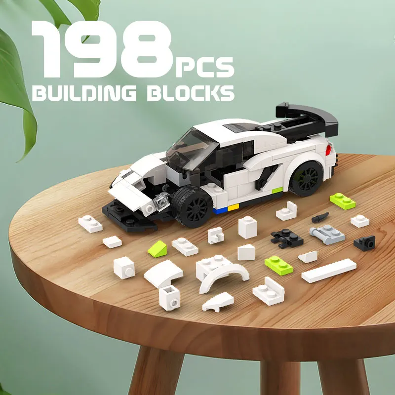 MOC Sport Car Bricks Model Convertible Building Blocks High-Tech Racing Creativity Education Splicing Children's Hobby Toys Gift
MOC Sport Car Bricks Model Convertible Building Blocks High-Tech Racing Creativity Education Splicing Children's Hobby Toys Gift