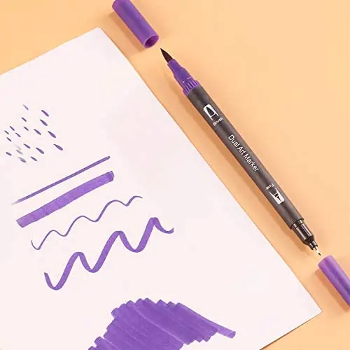 60 Color Dual Tips Brush Pens Art Markers,Artist Fine and Brush Tip Colored Pens, for Calligraphy Drawing Sketching Kids Adult
60 Color Dual Tips Brush Pens Art Markers,Artist Fine and Brush Tip Colored Pens, for Calligraphy Drawing Sketching Kids Adult
