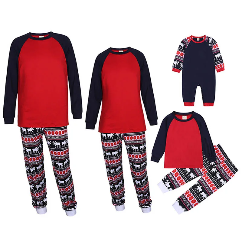 Christmas Family Matching Pajamas Set Adult Kids Sleepwear Suit Baby Romper Cartoon Printed Cotton Girls Boy Mom Dad Set
Christmas Family Matching Pajamas Set Adult Kids Sleepwear Suit Baby Romper Cartoon Printed Cotton Girls Boy Mom Dad Set