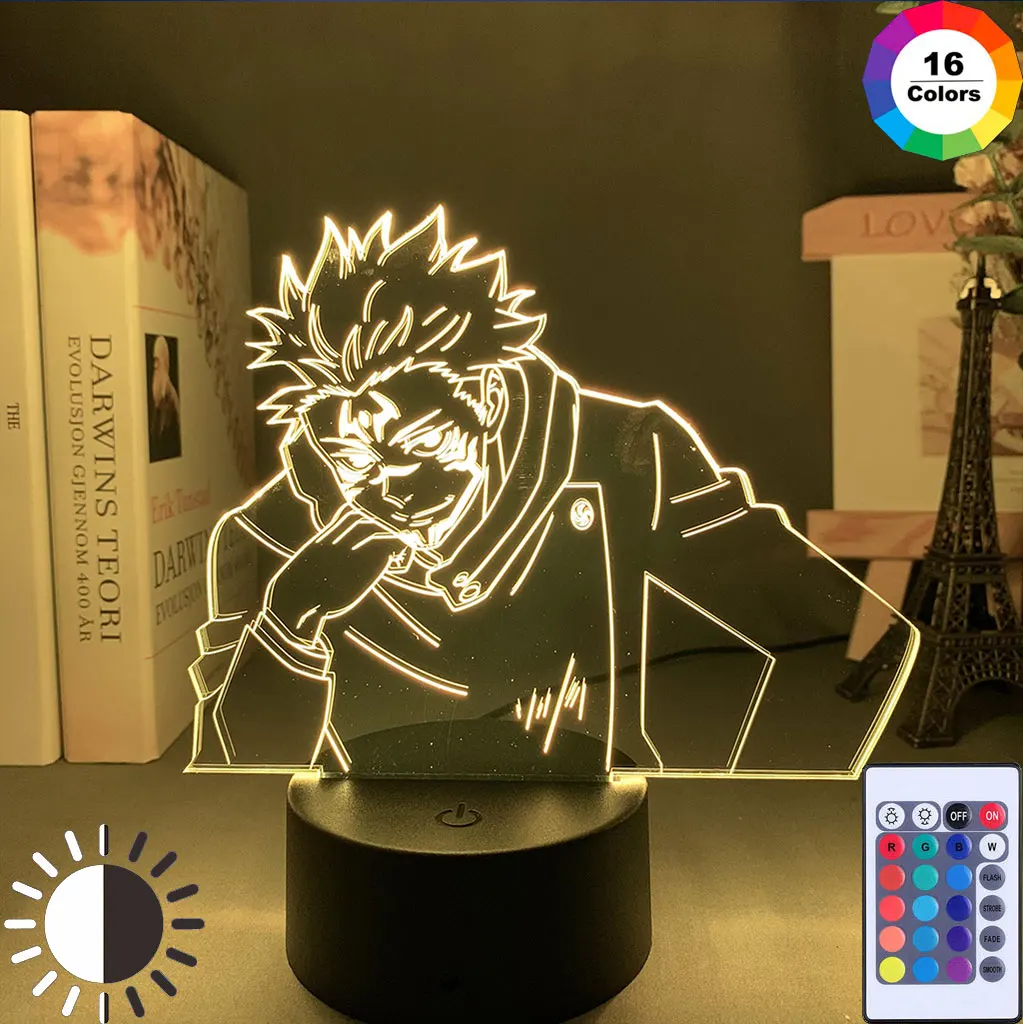 Anime Lamp Led Night Light for Birthday Desk Christmas Gift 3D Lamp Table Manga Gift Decoration Cool Gift for Kids Bedside Lamp
Anime Lamp Led Night Light for Birthday Desk Christmas Gift 3D Lamp Table Manga Gift Decoration Cool Gift for Kids Bedside Lamp
