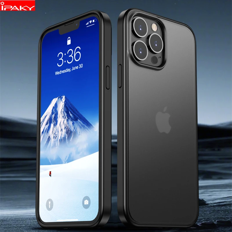 IPAKY for iPhone 13 Case 13 Pro Mini Case Shadow Transparent Matte Back PC TPU Shockproof Case Cover for iPhone 13 Pro Max Case
IPAKY for iPhone 13 Case 13 Pro Mini Case Shadow Transparent Matte Back PC TPU Shockproof Case Cover for iPhone 13 Pro Max Case