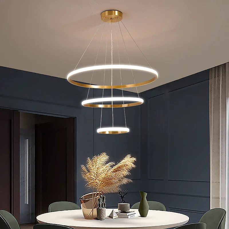 New American Copper Chandelier Light Luxury Simple Lamps LED Living Room Lamp Bedroom Study Dining Room Lamp
New American Copper Chandelier Light Luxury Simple Lamps LED Living Room Lamp Bedroom Study Dining Room Lamp