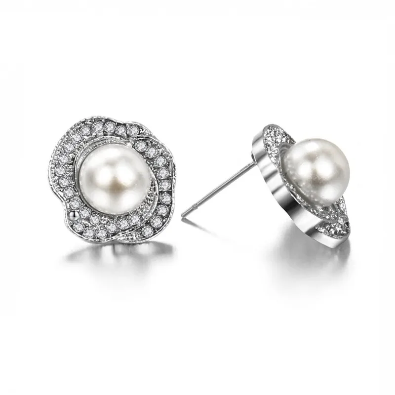 2Pcs/Simple Pearl Women Necklace Earrings Set Fashion Rhinestones High Quality Ladies Dress Temperament Wedding Gift Jewelry
2Pcs/Simple Pearl Women Necklace Earrings Set Fashion Rhinestones High Quality Ladies Dress Temperament Wedding Gift Jewelry